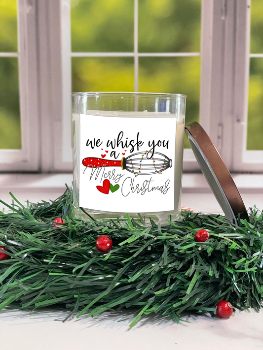 We Whisk You A Merry Christmas Candle